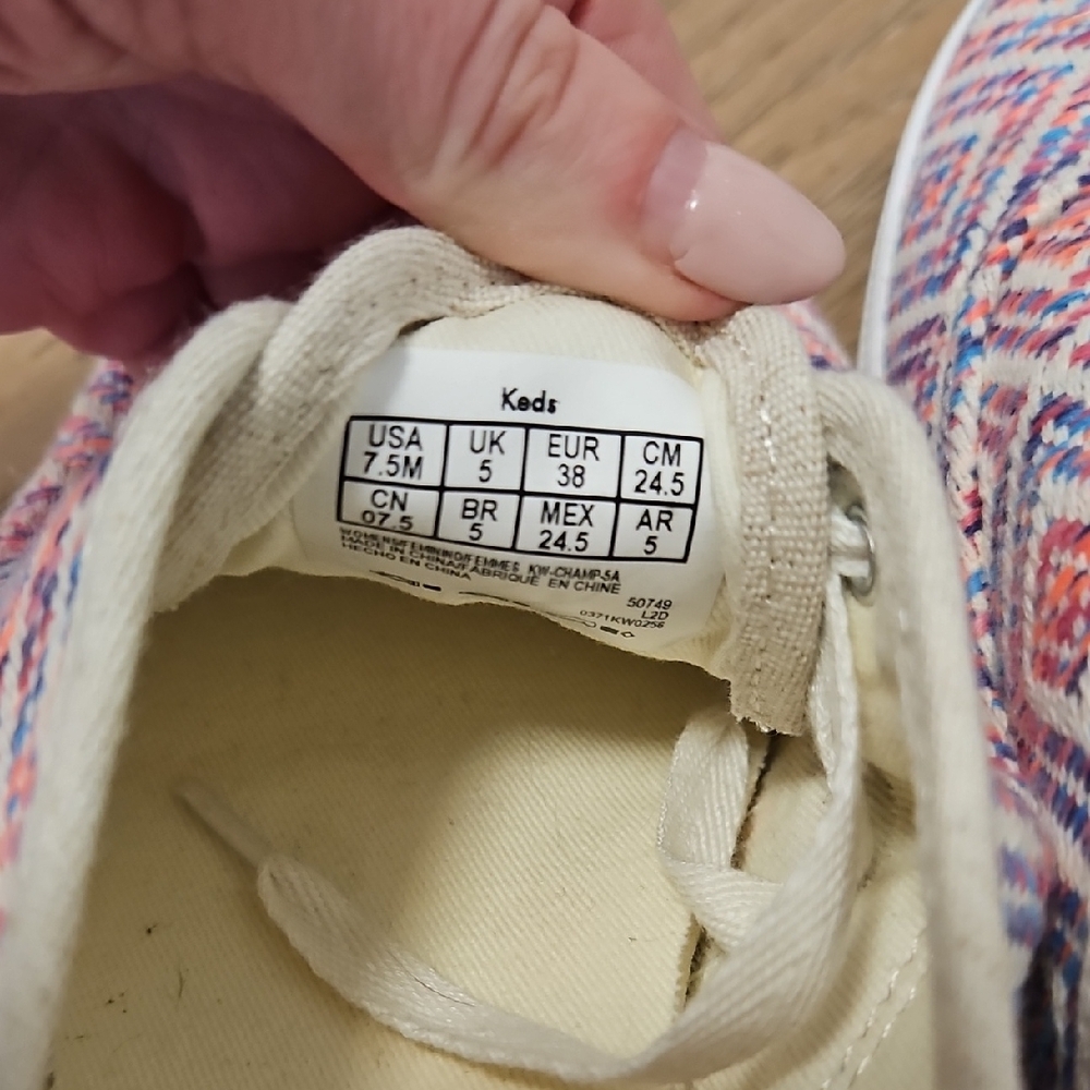 Keds Multicolor Patterned Women's Sneakers - Picture 5 of 8